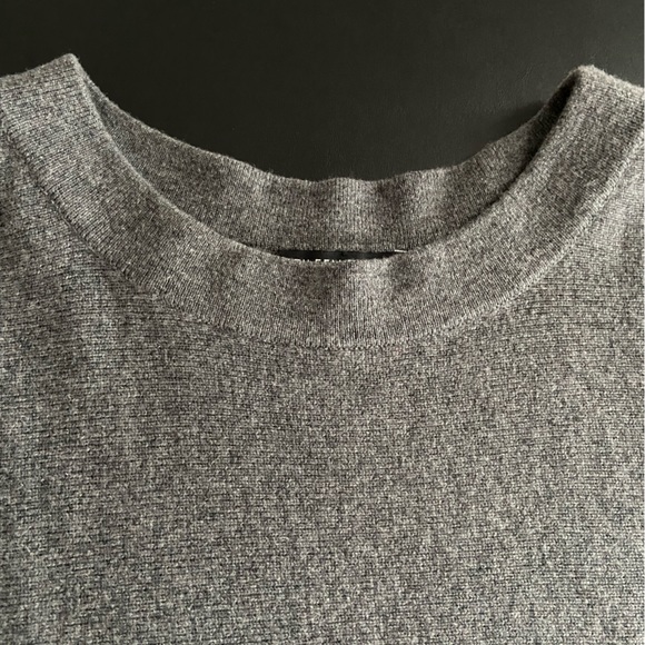Eileen Fisher Wool Oversized Sweater Gray S - Picture 6 of 12